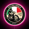Colle Dell Agnello Italy Motorcycle RGB Neon Sign - Image 6