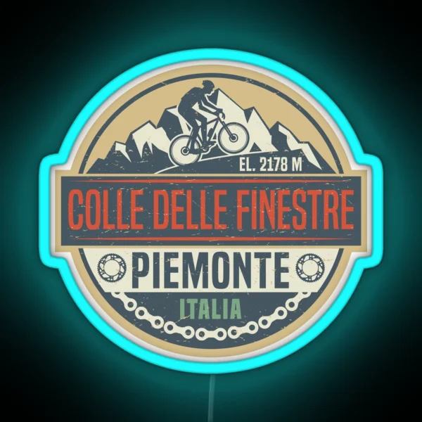 Colle Delle Finestre Italy RGB Neon Sign