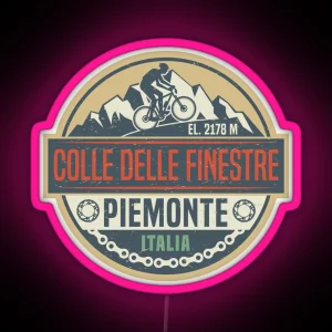 Colle Delle Finestre Italy RGB Neon Sign