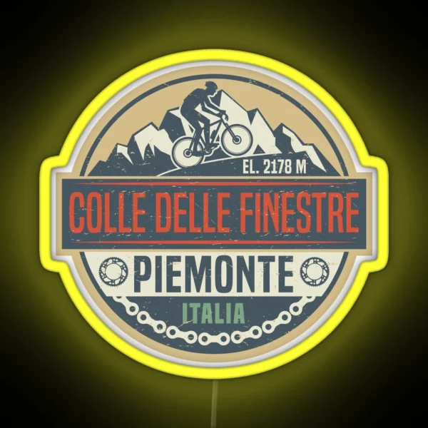 Colle Delle Finestre Italy RGB Neon Sign