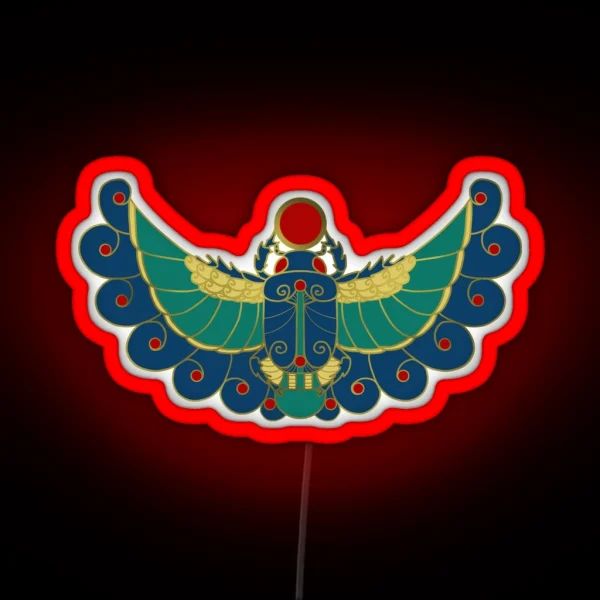 Color Scarab RGB Neon Sign