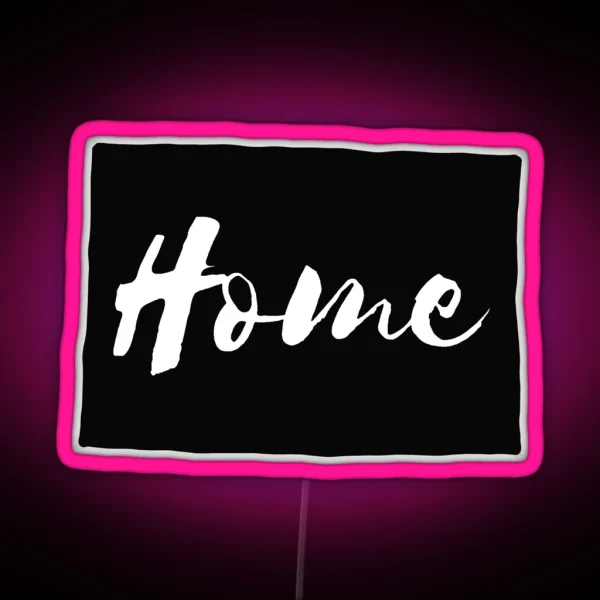 Colorado Cursive Home State Outline RGB Neon Sign