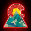Colorado Geo RGB Neon Sign - Image 2