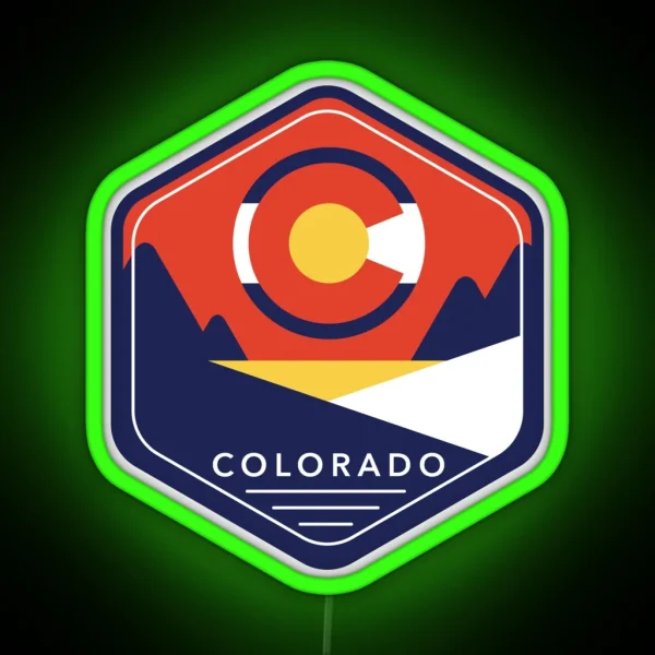 Colorado RGB Neon Sign