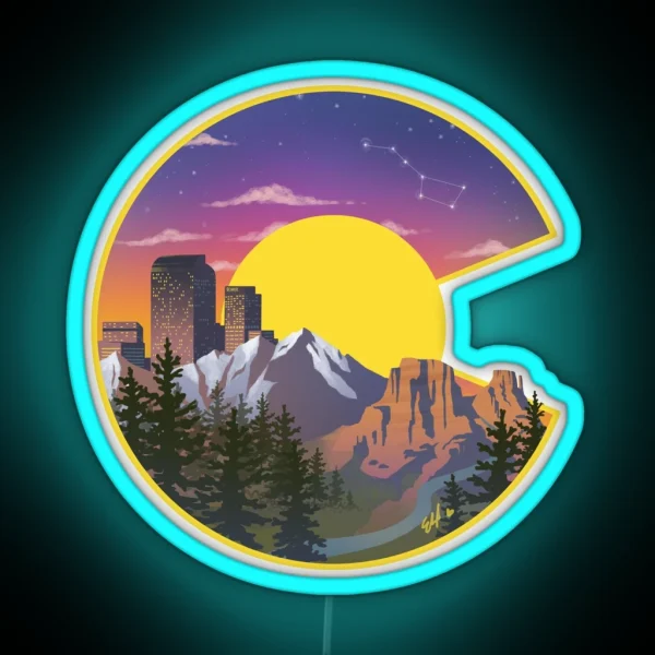 Colorado Sights RGB Neon Sign