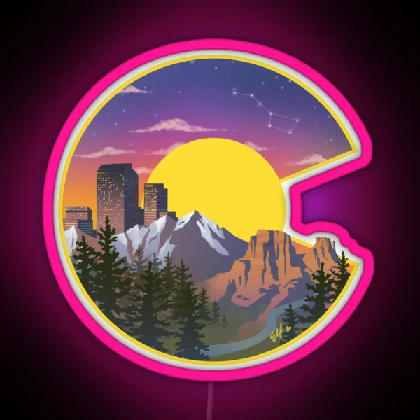 Colorado Sights RGB Neon Sign