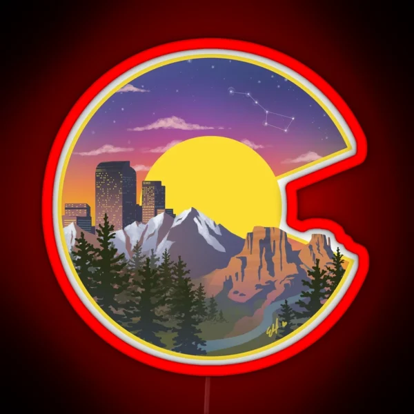 Colorado Sights RGB Neon Sign