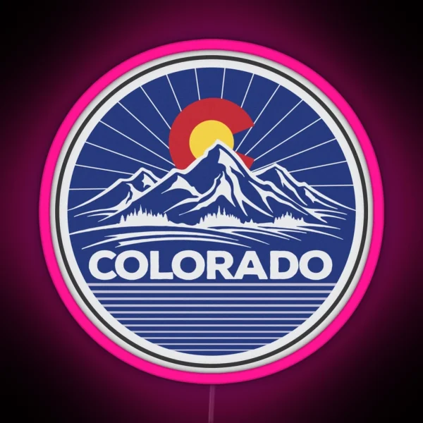 Colorado Travel Led RGB Neon Sign