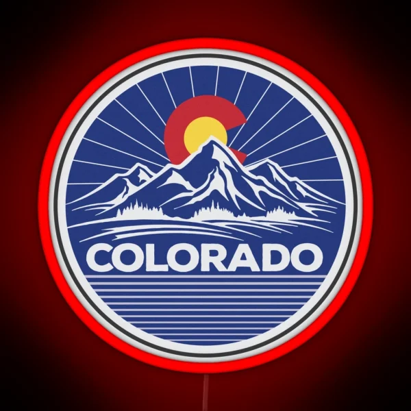 Colorado Travel Led RGB Neon Sign