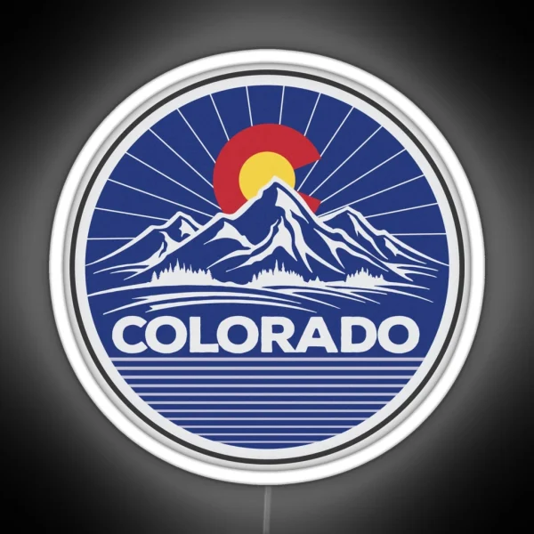 Colorado Travel Led RGB Neon Sign