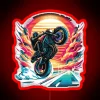 Colorful Race Motor Motorcycle RGB Neon Sign - Image 2