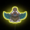 Colorful Scarab Beetle With The Eye Of Horus RGB Neon Sign - Image 6