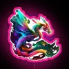 Colourful Dragon RGB Neon Sign - Image 6