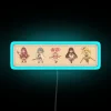 Colourful Wishing Souls RGB Neon Sign - Image 3