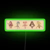 Colourful Wishing Souls RGB Neon Sign - Image 4