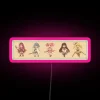 Colourful Wishing Souls RGB Neon Sign - Image 6