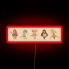 Colourful Wishing Souls RGB Neon Sign - Image 2