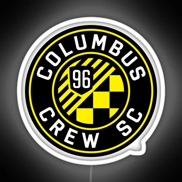 Columbus Crew Soccer Club RGB Neon Sign