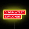 Combative Disgruntled Employee Quiet Quitting RGB Neon Sign - Image 5