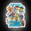 Comet Crew RGB Neon Sign