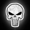 COMIC SKULL RGB Neon Sign
