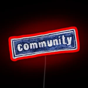 Community Logo RGB Neon Sign