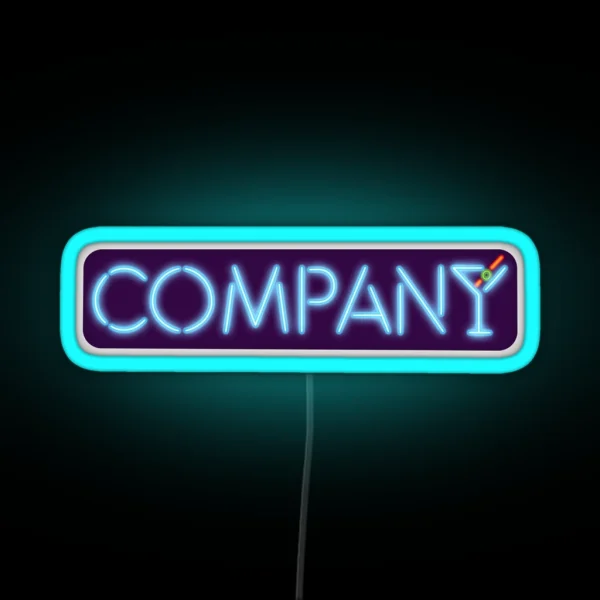Company Broadway RGB Neon Sign