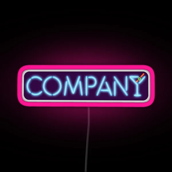 Company Broadway RGB Neon Sign