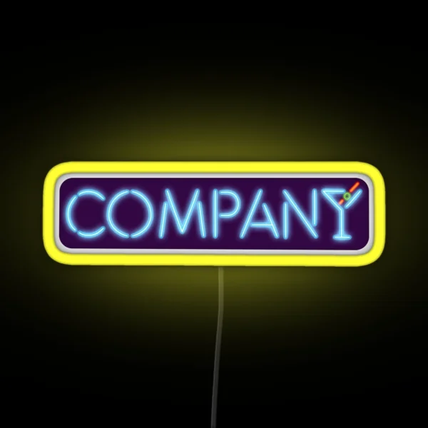 Company Broadway RGB Neon Sign