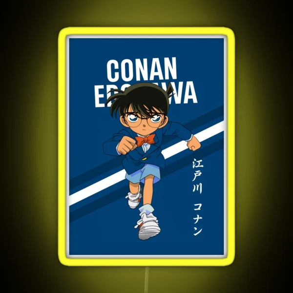 Conan Edogawa Detective Conan RGB Neon Sign