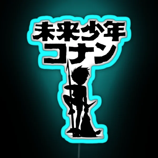 Conan The Future Boy RGB Neon Sign