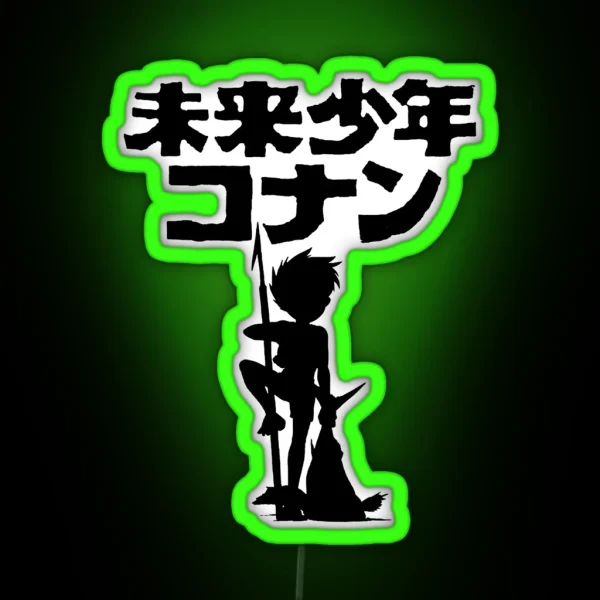 Conan The Future Boy RGB Neon Sign