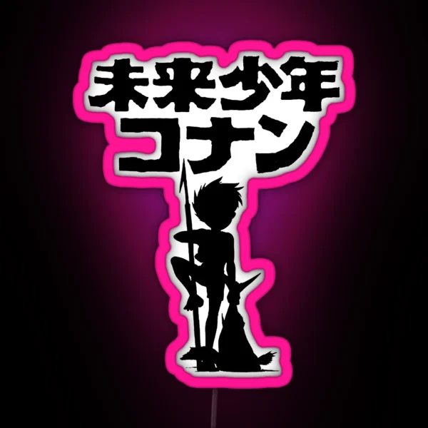 Conan The Future Boy RGB Neon Sign