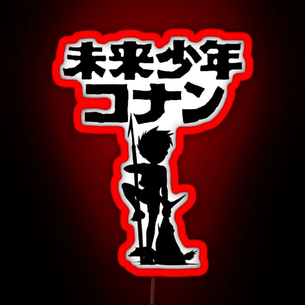 Conan The Future Boy RGB Neon Sign
