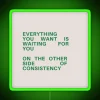 CONSISTENCY QUOTE RGB Neon Sign - Image 4