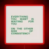 CONSISTENCY QUOTE RGB Neon Sign - Image 2