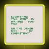 CONSISTENCY QUOTE RGB Neon Sign - Image 5
