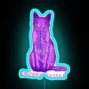 Conspiracy Theories Feline RGB Neon Sign - Image 3