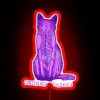 Conspiracy Theories Feline RGB Neon Sign - Image 2