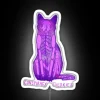 Conspiracy Theories Feline RGB Neon Sign