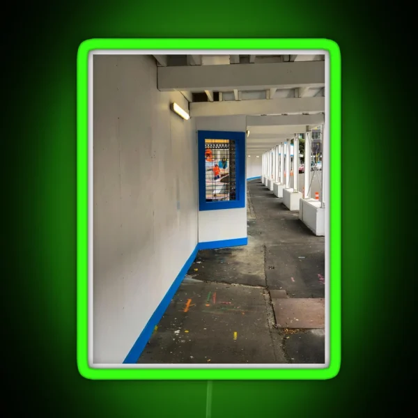 Construction Area Walkway RGB Neon Sign