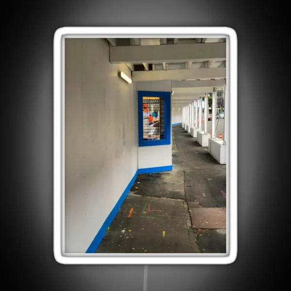 Construction Area Walkway RGB Neon Sign
