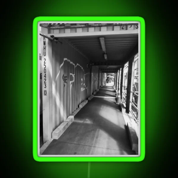 Construction Walkway RGB Neon Sign