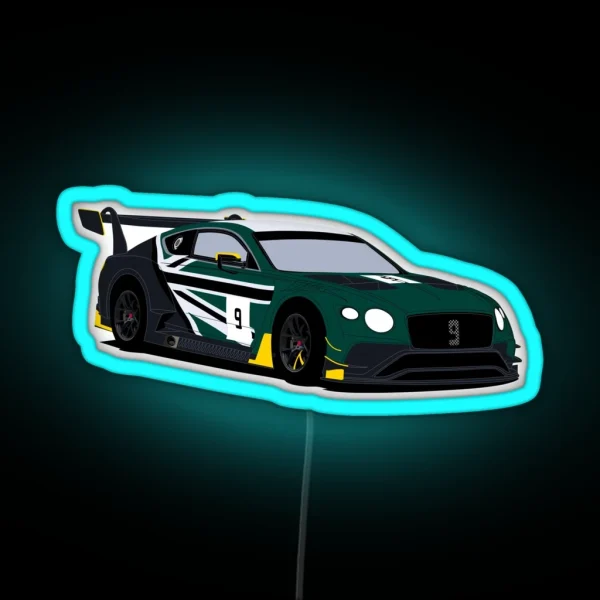 Continental GT3 RGB Neon Sign