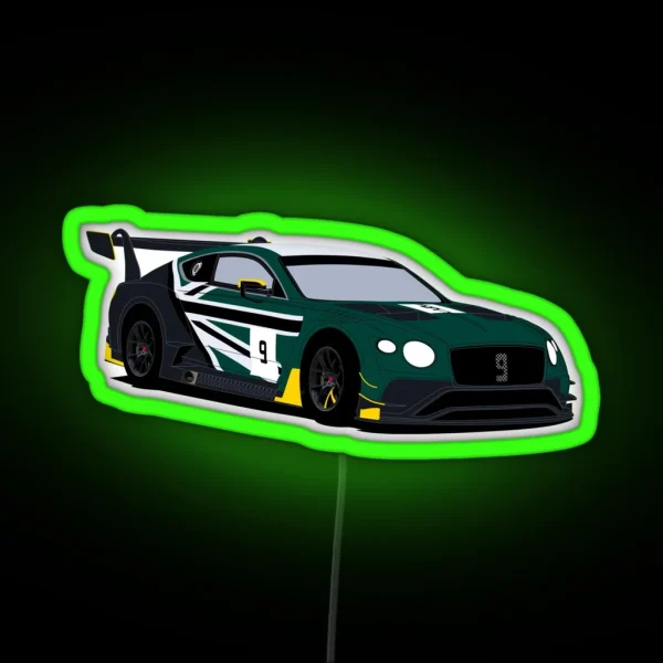 Continental GT3 RGB Neon Sign