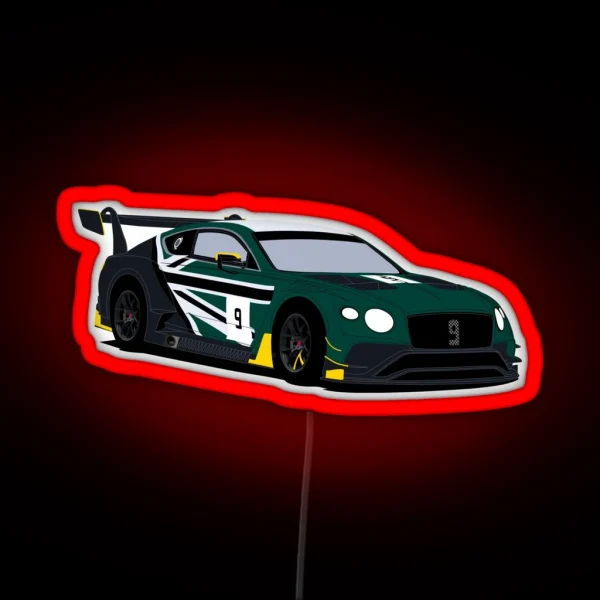 Continental GT3 RGB Neon Sign