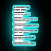 Conversation Cheat Code RGB Neon Sign - Image 3