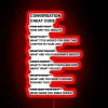 Conversation Cheat Code RGB Neon Sign - Image 2