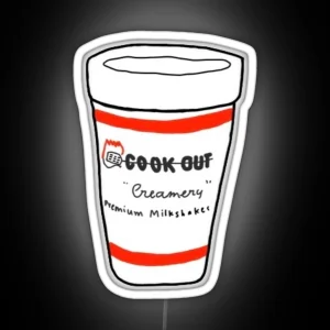 Cookout Cup RGB Neon Sign