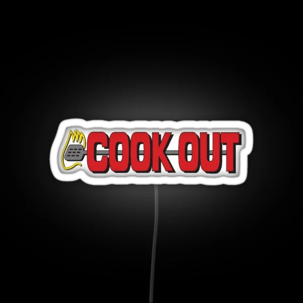 Cookout RGB Neon Sign